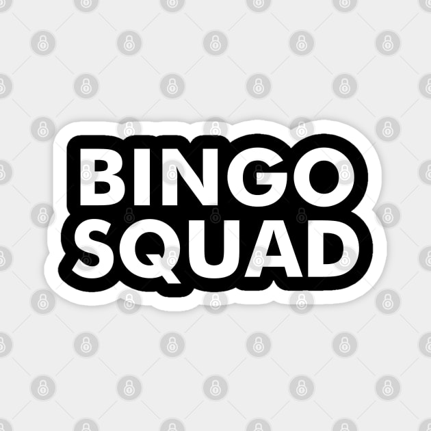 Bingo Squad Magnet by Printnation
