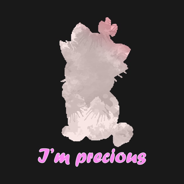 I'm precious Inspired Silhouette by InspiredShadows