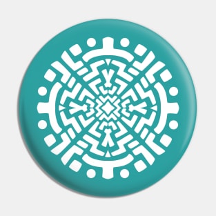 abstract kaleidoscope art Pin