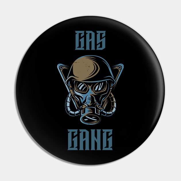 Gas Gang Pin by SureFireDesigns