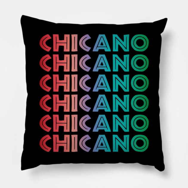 Chicano Pillow by Rayrock76