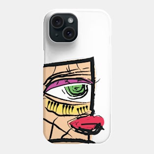 Abstract Diva Phone Case