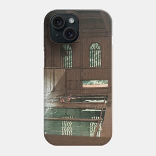 Hoshi Hotsprings in Joshu by Kawase Hasui Phone Case