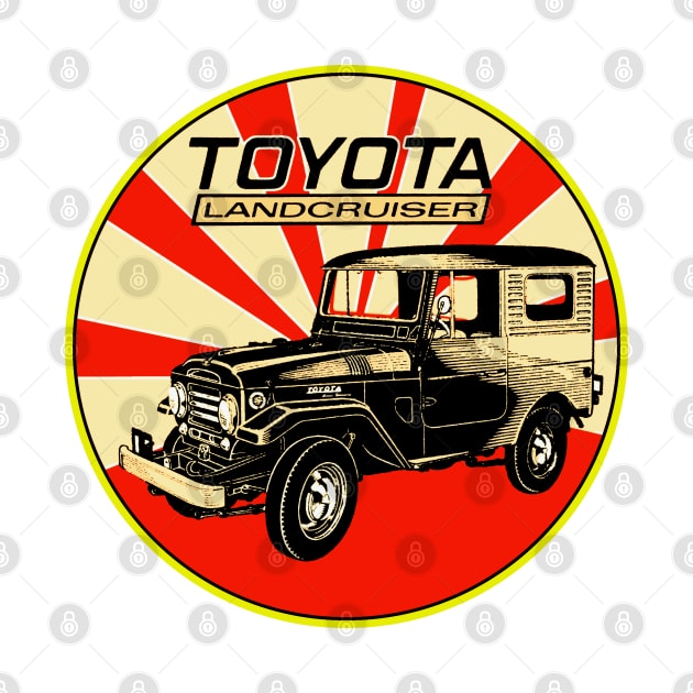 Toyota Land Cruiser by Midcenturydave