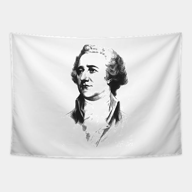 ALEXANDER HAMILTON Tapestry by truthtopower