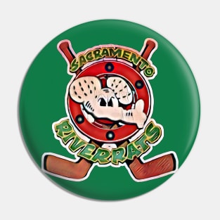 Sacramento River Rats Roller Hockey Pin