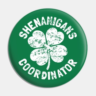 Shenanigans Coordinator _ St Patrick's Day Pin