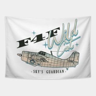 F4F Wildcat | WW2 Plane Tapestry