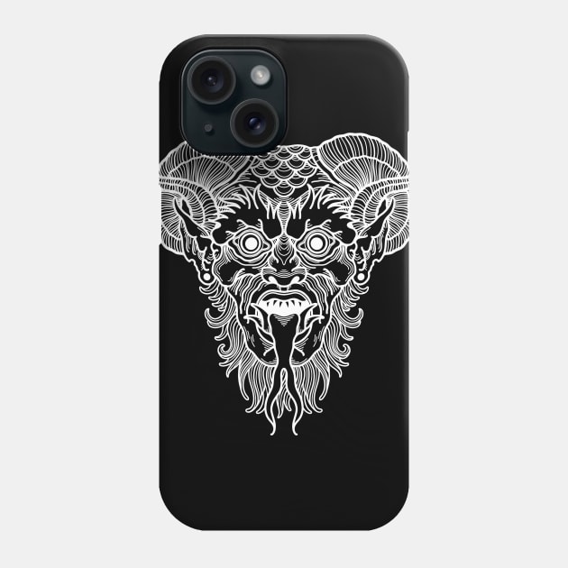 Water goblin Phone Case by Sadhakaya