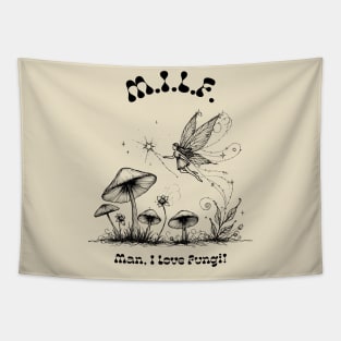 fairy kingdom, man i love fungi, magic mushroom, shroom mushroom, nature fairy Tapestry