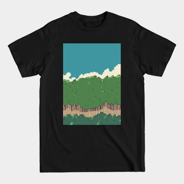 Discover Tree Line - Woodland - T-Shirt