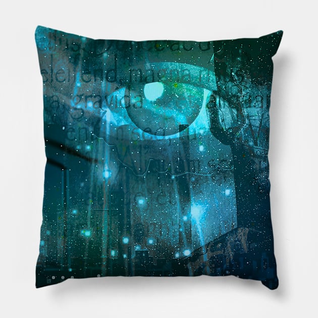 Factory Night Pillow by rolffimages