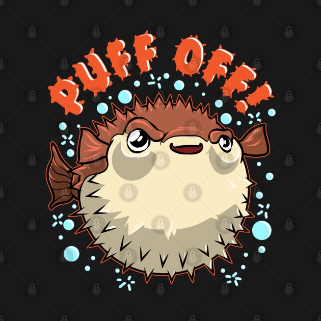 Pufferfish Puff Off Puffer Fish by E