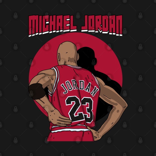 Michael Jordan 23 by Luna Illustration