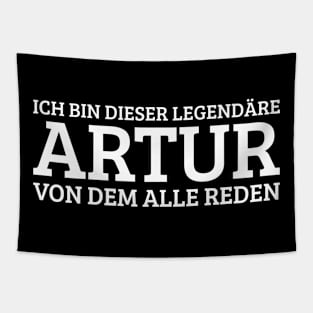 Artur Funny Saying Birthday First Name Tapestry