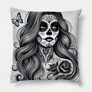 The witch catrina Pillow
