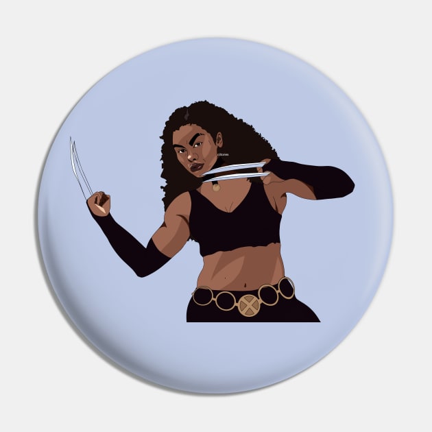 Laura Kinney Pin by clitories