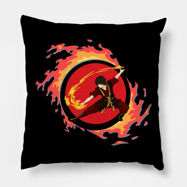 Anime Style Flame Design | Japanese Culture Art | Prince Zuko - Avatar The Last Airbender - Pillow | TeePublic Anime Style Flame Design | Japanese Culture Art | Prince Zuko - Avatar The Last Airbender - Pillow | TeePublic