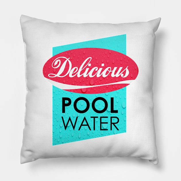 Delicious Pool Water Pillow by Durvin