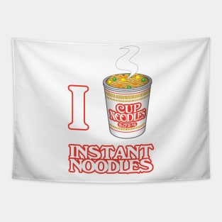 I Love Instant Noodles Tapestry