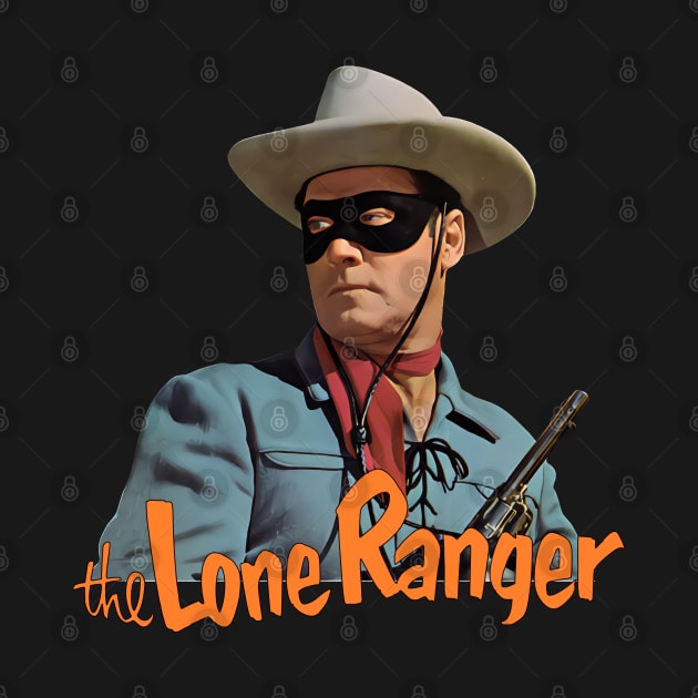 The Lone Ranger - Clayton Moore - 40s Tv Western by wildzerouk