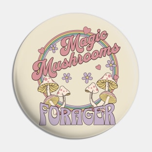 Magic Mushrooms Forager Pin