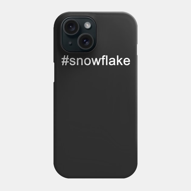 #snowflake Phone Case by brkmstr