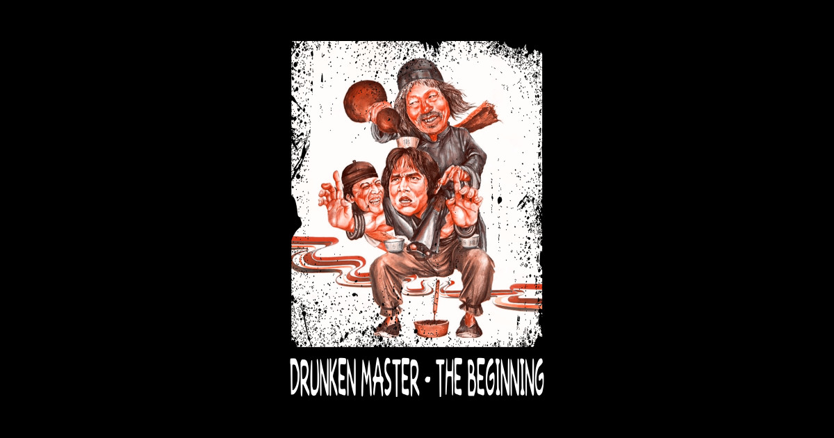 A Journey into Kung Fu Mastery Drunken Sticker TeePublic