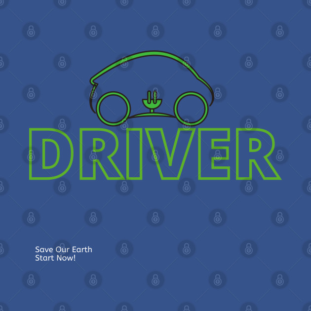 Disover Driver Electric car - Driver - T-Shirt