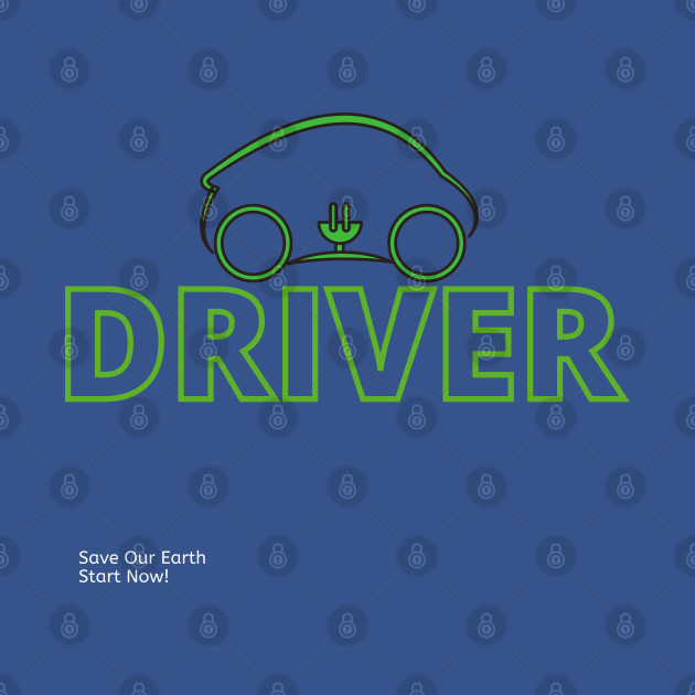 Discover Driver Electric car - Driver - T-Shirt