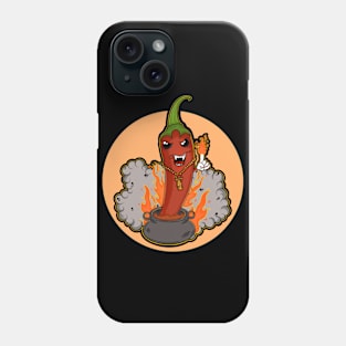 chili with very hot meat Phone Case