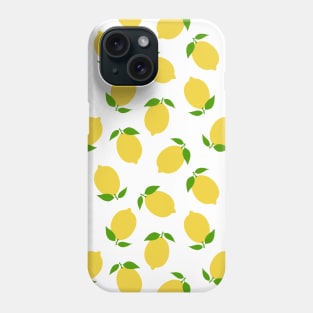 LEMON LEMONS FRUIT FOOD PATTERN Phone Case