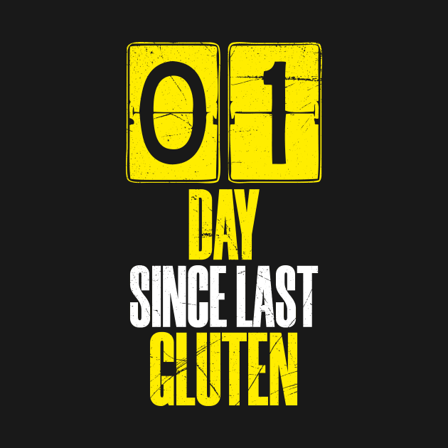 Days Since Last Gluten by bluerockproducts