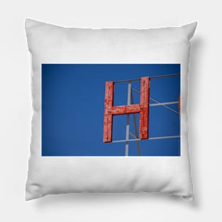 H Sign Pillow