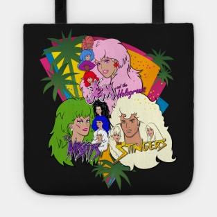 Jem Battle of the Bands 80s by BraePrint Tote