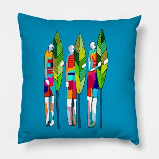 Surfing The Planet Pillow