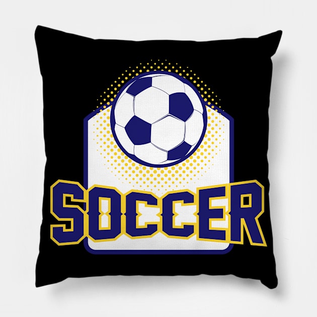 Sport Soccer Pillow by Tribun Dash