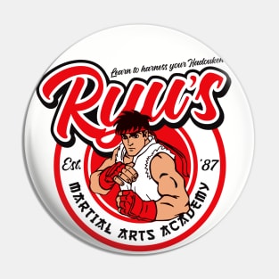 Ryu's Martial Arts Academy Pin