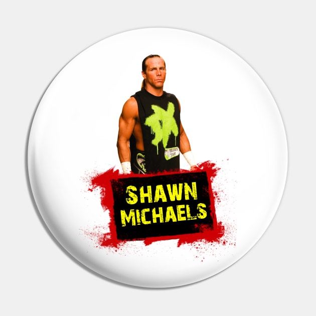 Shawn Michaels Pin by Money Making Apparel