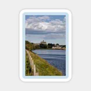 Warkworth Castle and River Coquet Magnet