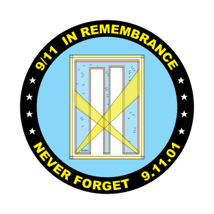 9/11 in Remembrance,  Never Forget, 9.11.01 T-Shirt