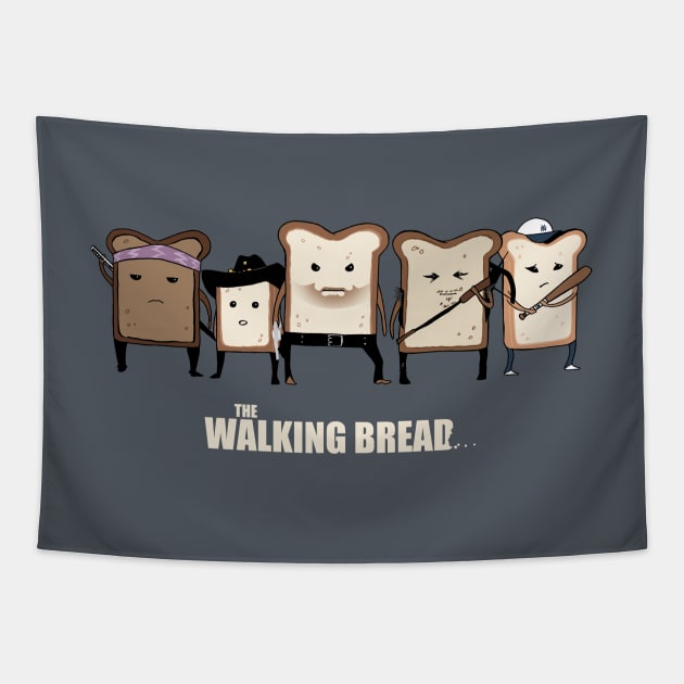 The Walking Bread Tapestry by RioBurton