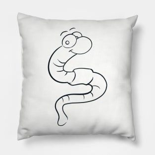 Worm Shirt Pillow