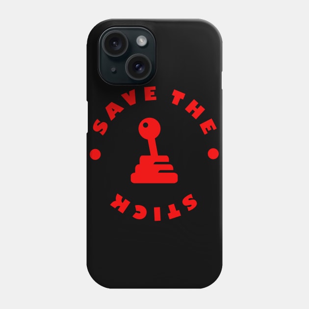 SAVE THE STICK Phone Case by HSDESIGNS