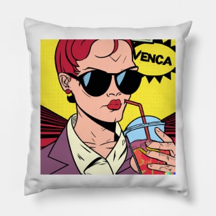 Redhead All Sassy Barney called Venca Pillow