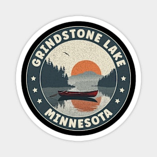 Grindstone Lake Minnesota Sunset Magnet