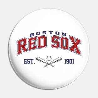 Retro Red Sox Pin