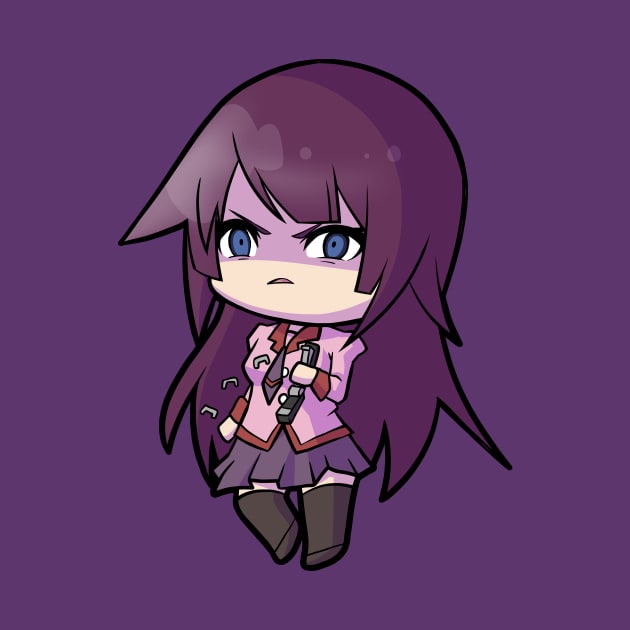 Chibi Senjougahara - Bakemonogatari by MangaXai