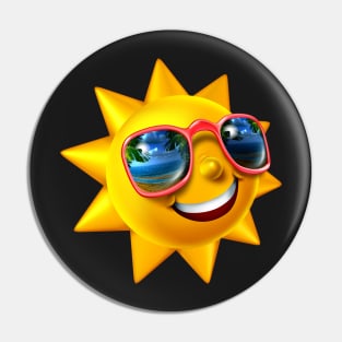 Happy Sun Pin