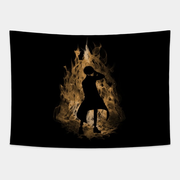 Fire Force - Viktor Licht Tapestry by RayyaShop